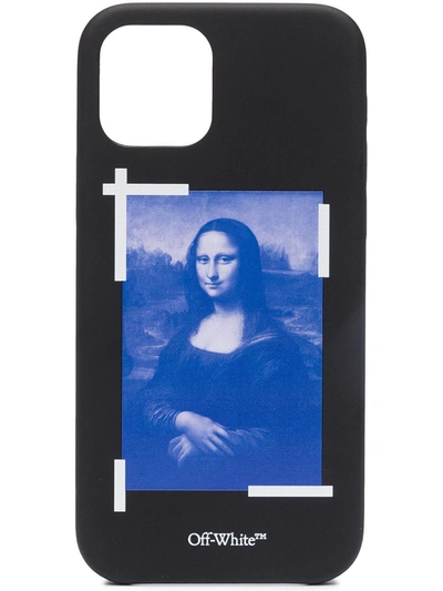 Shop Off-white Monalisa Iphone 12/12 Pro Case In Black