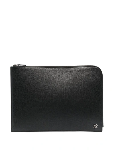 Shop Rapport X Johnston's Of Elgin Portfolio Case In Black