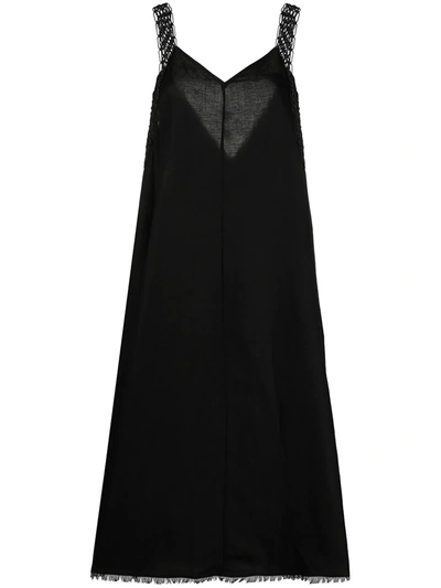 Shop Solid & Striped Decelia Beach Dress In Black
