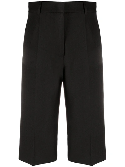 Shop Victoria Beckham Tailored Knee-length Shorts In Black