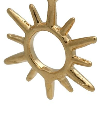 Shop Estella Bartlett Sun Hoop Drop Woman Earrings Gold Size - Metal