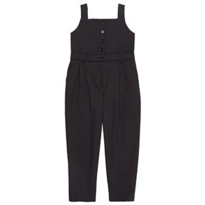 Shop Dolce & Gabbana Black Button Jumpsuit