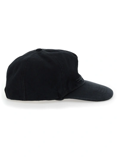 Shop Off-white Baseball Hat In Black Whit