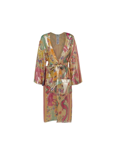 Shop Etro Kimono In Mult