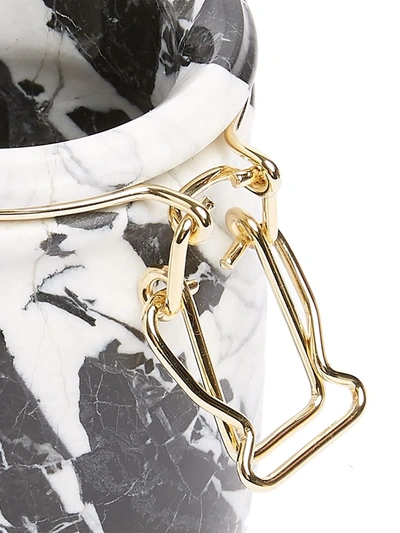 Editions Milano Miss Marble Grand Antique Jar (12cm) In Black
