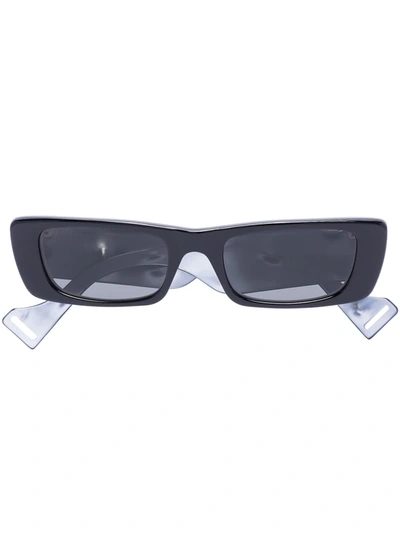 Shop Gucci Gg0516s Rectangular-frame Sunglasses In Black