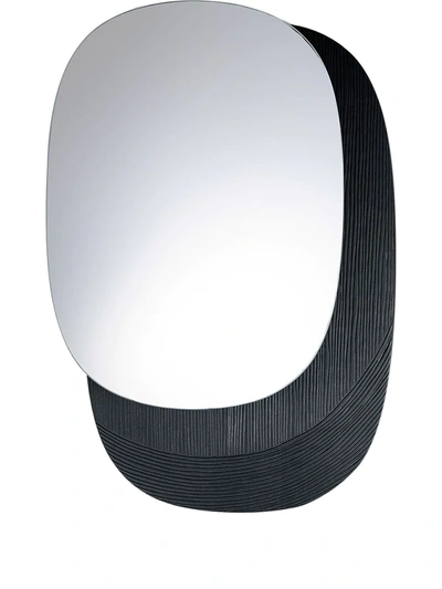 Shop Zanat Eclipse Wall Mirror (45cm) In Black