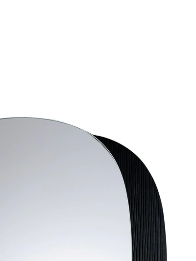 Zanat Eclipse Wall Mirror (45cm) In Black
