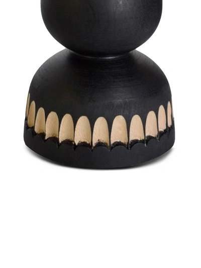 Shop Zanat Aurora Candleholder (14cm) In Black