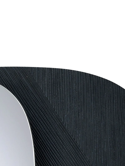 Zanat Eclipse Wall Mirror (34cm) In Black
