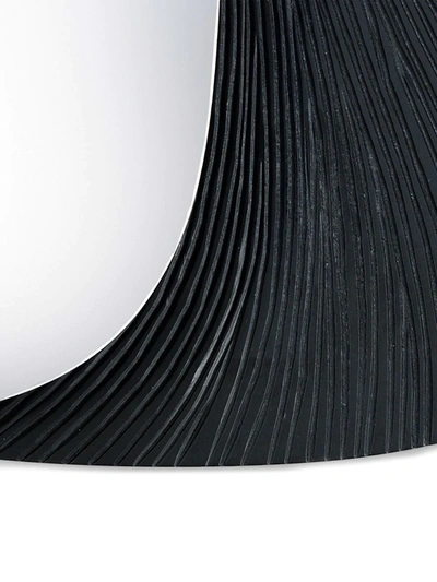 Zanat Eclipse Wall Mirror (34cm) In Black
