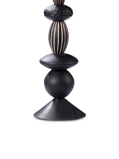 Shop Zanat Play & Burn Candleholder (28cm) In Black