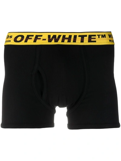 Shop Off-white Industrial Tape Boxers In Black