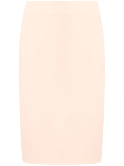 Pre-owned Celine  Straight-fit Knee-length Skirt In Neutrals