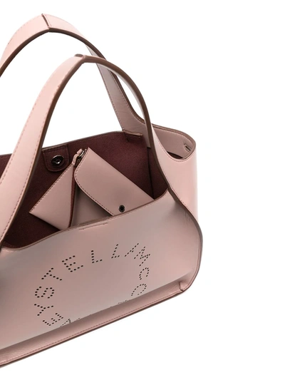 Shop Stella Mccartney Stella Logo Tote Bag In Pink