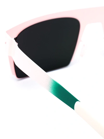 Shop Mykita New Soft Gradient Sunglasses In Pink