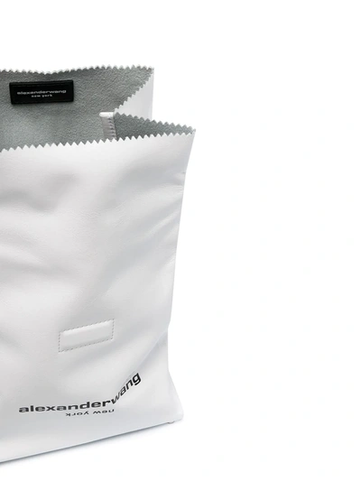 Shop Alexander Wang Lunch Bag Clutch In White