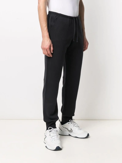 Pre-owned Walter Van Beirendonck Straight Leg Sweatpants In Black