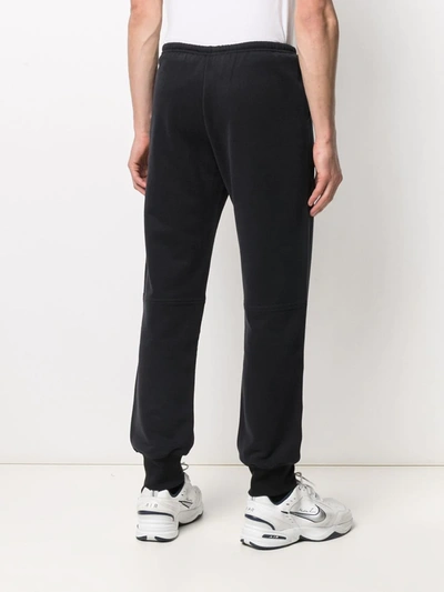 Pre-owned Walter Van Beirendonck Straight Leg Sweatpants In Black