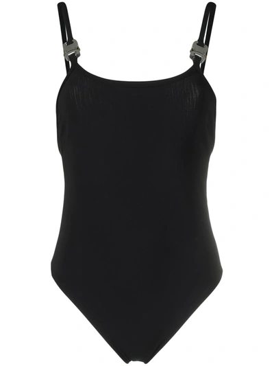 Shop Alyx Open-back Buckle-detail Bodysuit In Black