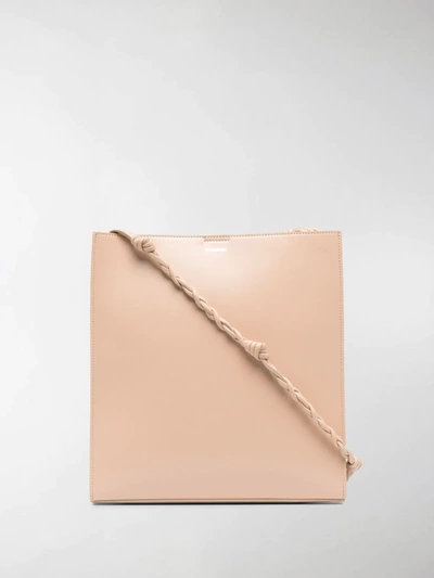 Shop Jil Sander Medium Tangle Bag In Neutrals