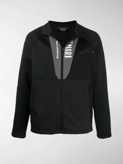 Shop White Mountaineering X Colmar Age Zip-up Jacket In Black