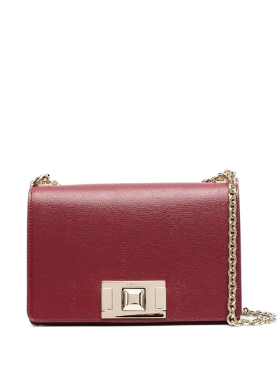 Shop Furla Mimi Crossbody Bag In Red