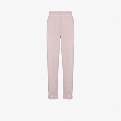 Shop Ganni Jogginghose Mit Schmalem Bein In Violett