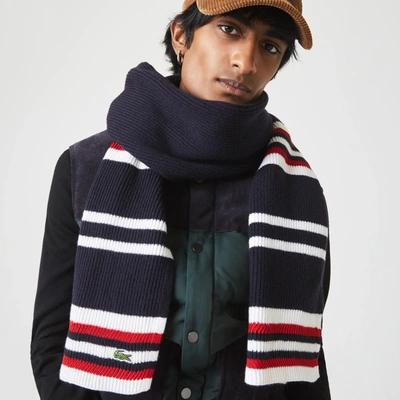 Lacoste mens outlet scarf