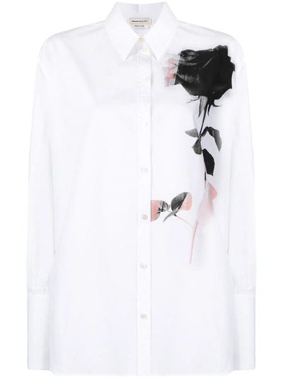 Shop Alexander Mcqueen Camicia In White