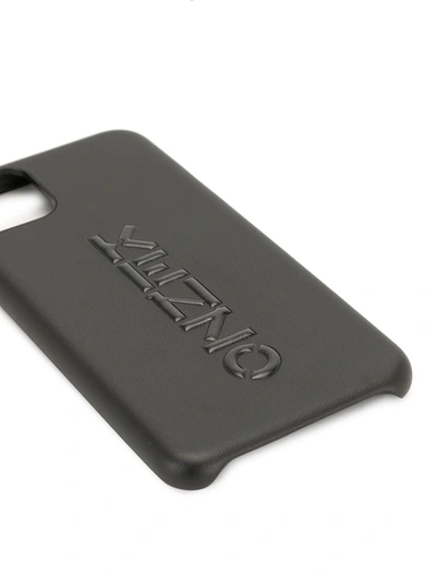 Shop Kenzo Iphone 11 Pro Max Logo Cover In Black
