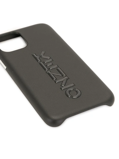 Shop Kenzo Iphone Pro Logo Cover In Black
