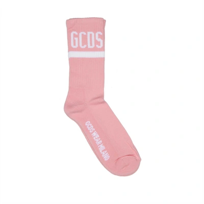 Shop Gcds Logo Socks In Pink