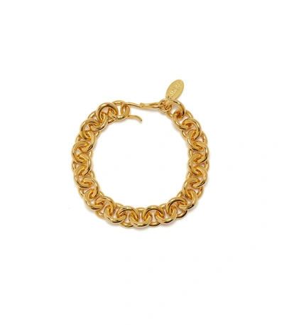 Shop Lizzie Fortunato Halo Bracelet In Gold