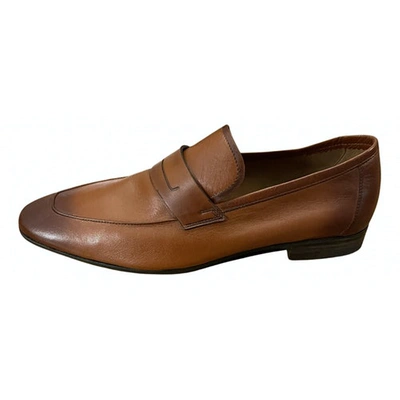 Pre-owned Berluti Brown Leather Flats
