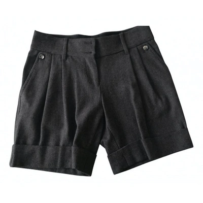Pre-owned Dolce & Gabbana Wool Bermuda In Anthracite