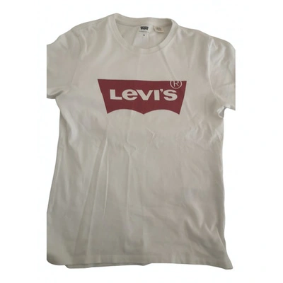 Pre-owned Levi's White Cotton  Top