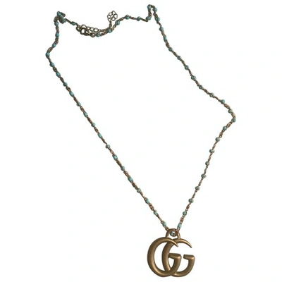 Pre-owned Gucci Gold Metal Necklace