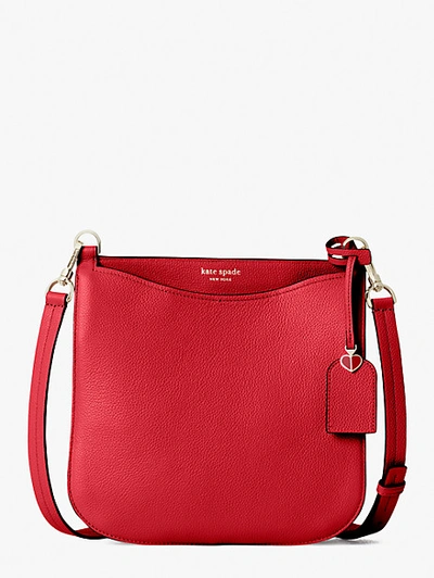 Shop Kate Spade Margaux Large Crossbody In Hot Chili