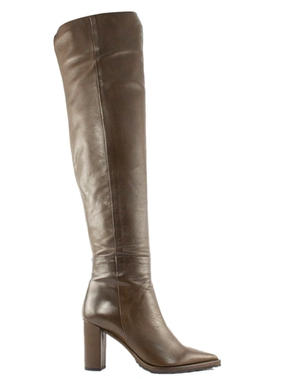 Shop Aldo Castagna Oliva Leather Candida Boots