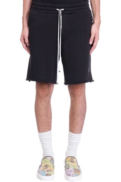 Shop Amiri Core Shor Shorts In Black Cotton