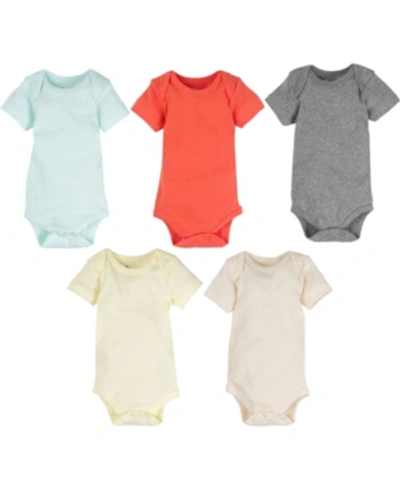 Shop Miracle Baby Boys And Girls Bodysuit - Pack Of 5 In Multiple