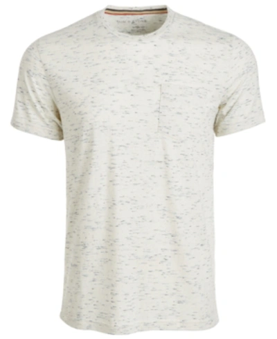 Shop Sun + Stone Men's Nep Crew T-shirt, Created For Macy's In White
