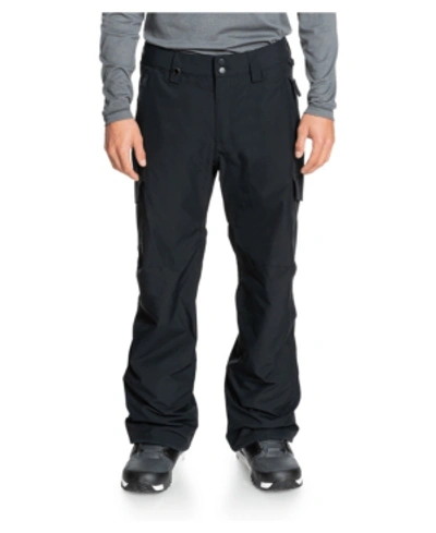 Shop Quiksilver Men's Porter Outerwear Pant In Black