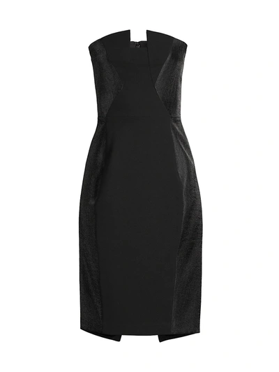 Shop Black Halo Women's Lena Sheath Dress In Black