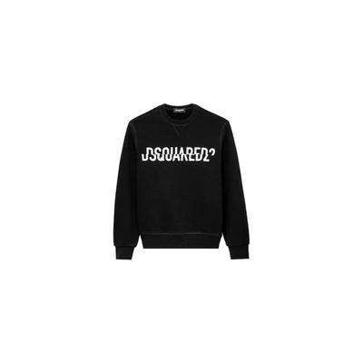 Shop Dsquared2 Logo Sweatshirt In Black