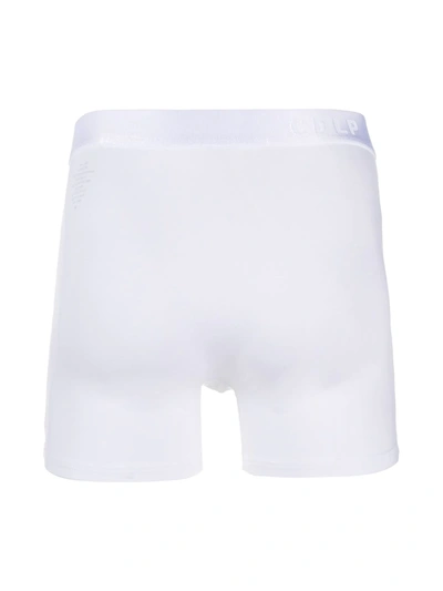 Cdlp White Stretch-lyocell Boxer Briefs In White