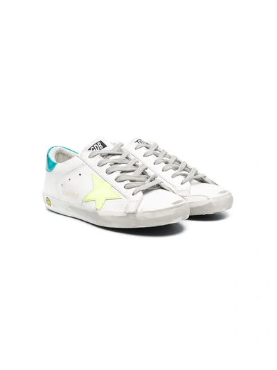 Shop Golden Goose Superstar Classic Sneakers In White