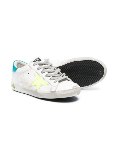 Shop Golden Goose Superstar Classic Sneakers In White