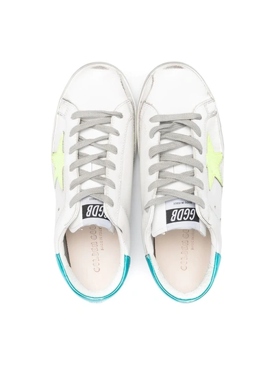 Shop Golden Goose Superstar Classic Sneakers In White